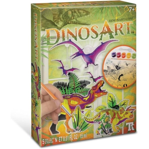 Attrape soleil Pieces a peindre DinosArt - Jouet educatif