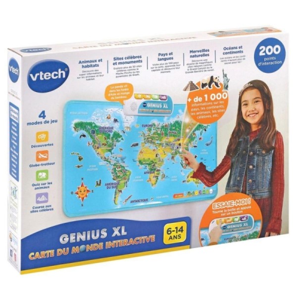 Genius XL - Carte du monde interactive VT615705