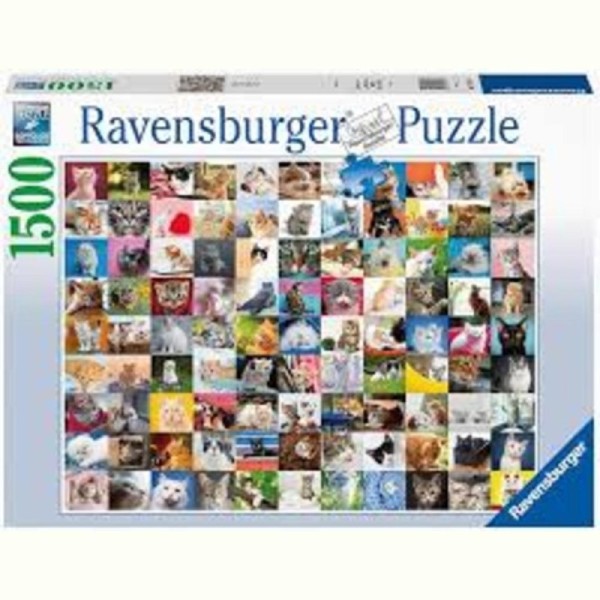 Puzzle 1500pcs 99 Chats 16235