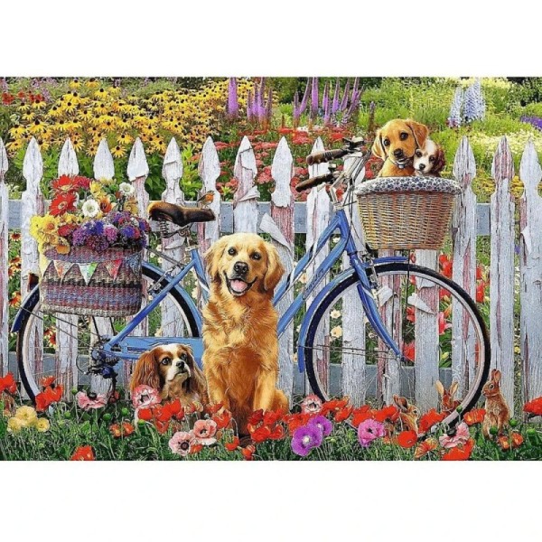 Puzzle 500 puppies adventure 37450