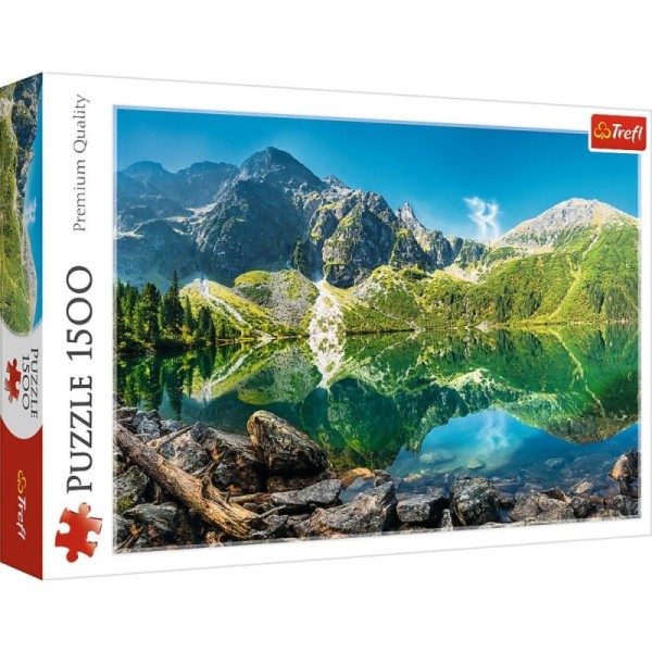 PUZZLE 1500 MORSKIE OKO LAKE, TATRAS, POLAND 26167