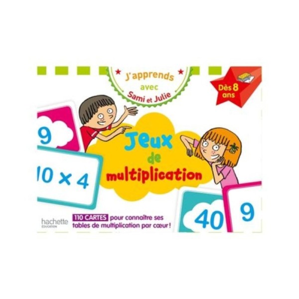 j'apprends avec sami et julie  jeu de multiplication 7458558