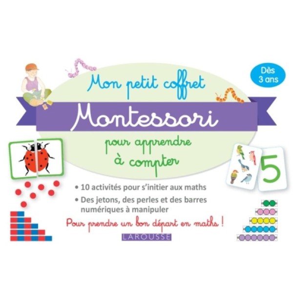 Mon petit coffret Montessori pour apprendre à compter