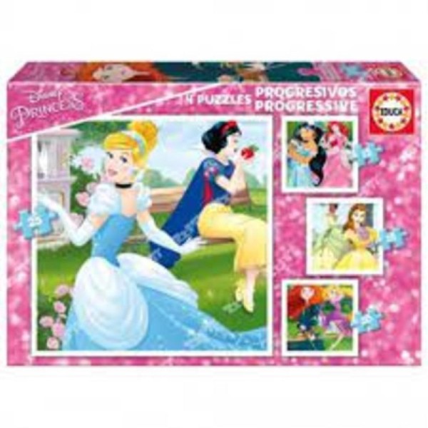 Puzzle progressif Princesse 17166