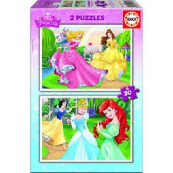 Puzzle 2*20 Princesse 16846