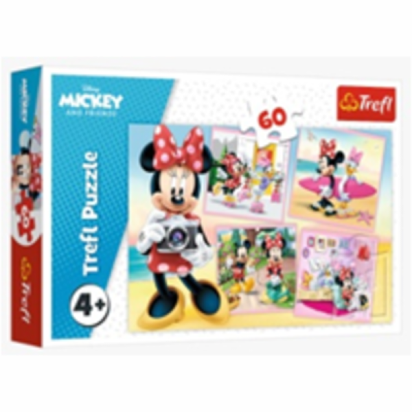 PUZZLES 60 LOVELY MINNIE DISNEY MINNIE 17360