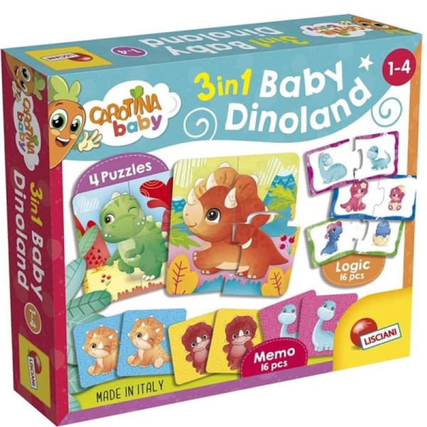 Carotina Baby Dinoland 3en1 92529