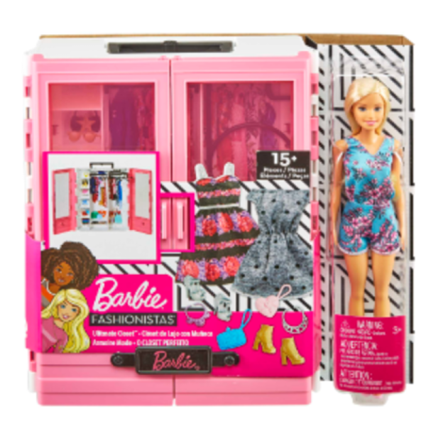 Barbie fashionistas le dressing de rêve MTGBK12