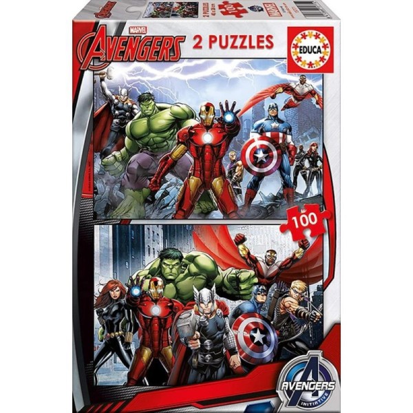 Puzzle 2*100 Avengers 15771