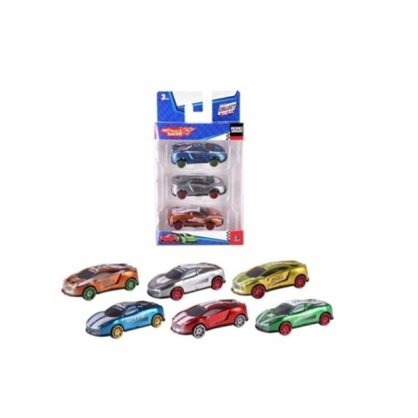 Voiture metal 3 pieces TOY-23