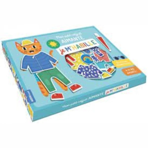 mon petit coffret aimante - je m'habille 81668