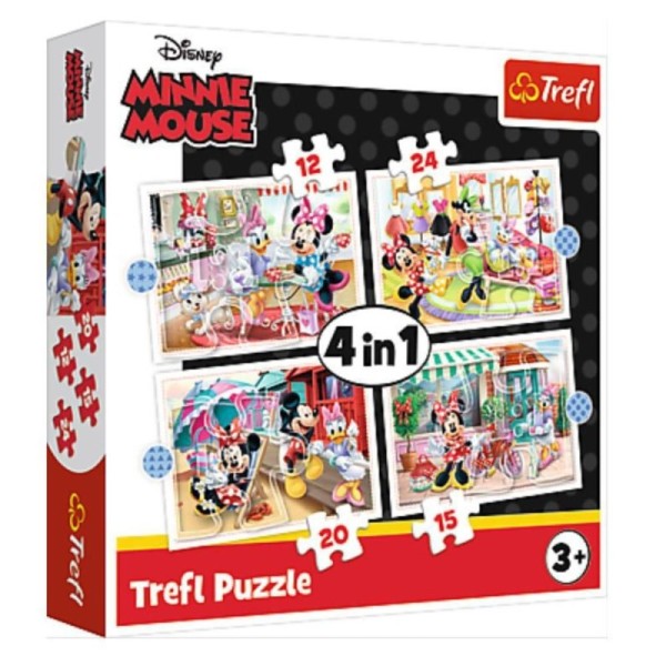 PUZZLE 4EN1 MINNIE 34355