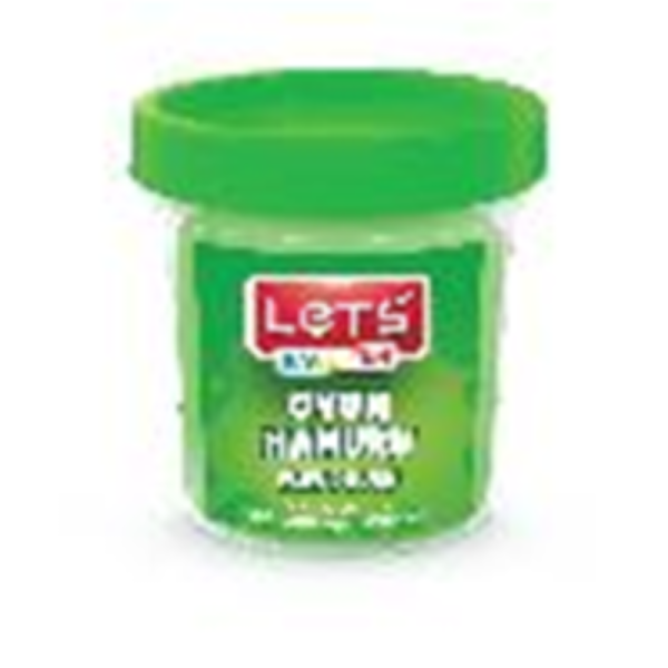 Lets vert play dough 115 gr - Jouet educatif