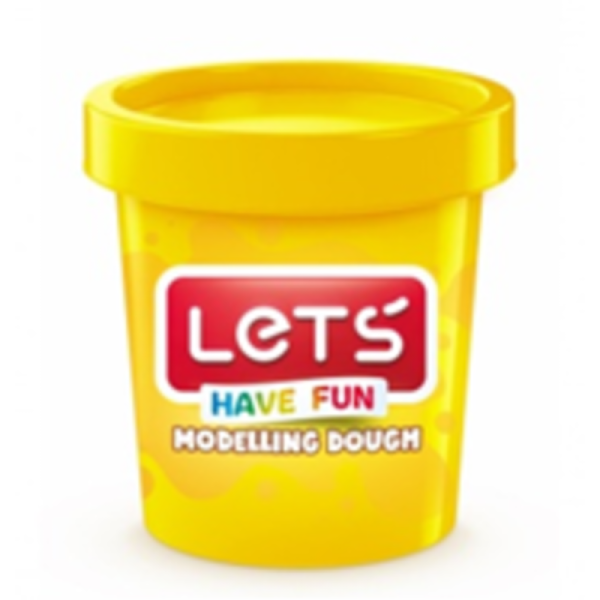 Lets jaune play dough 115 gr - Jouet educatif