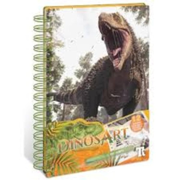 Carnet créatif - Tableaux à métaliser DinosArt