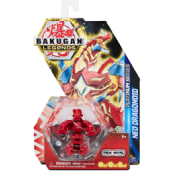 Pack 1 bakugan platinum series saison 5 - neo dragnoid 6066094