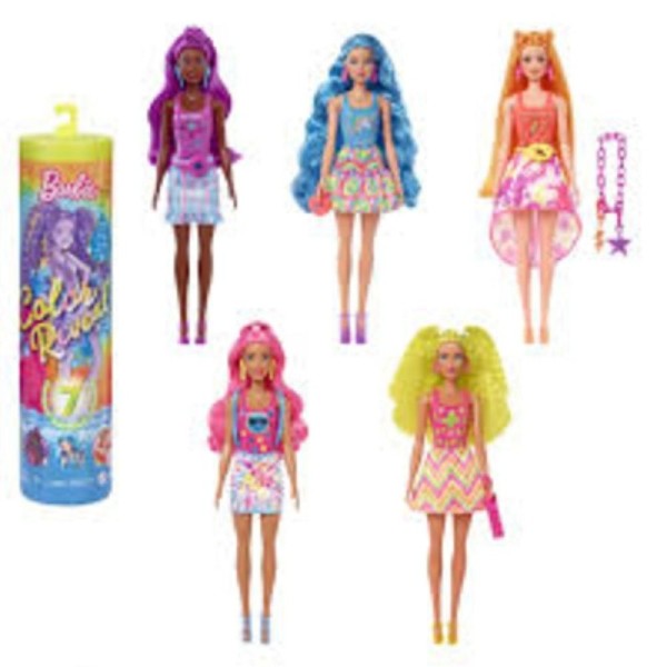 Color Reveal Barbie Neon Tie-Dye MTHCD25