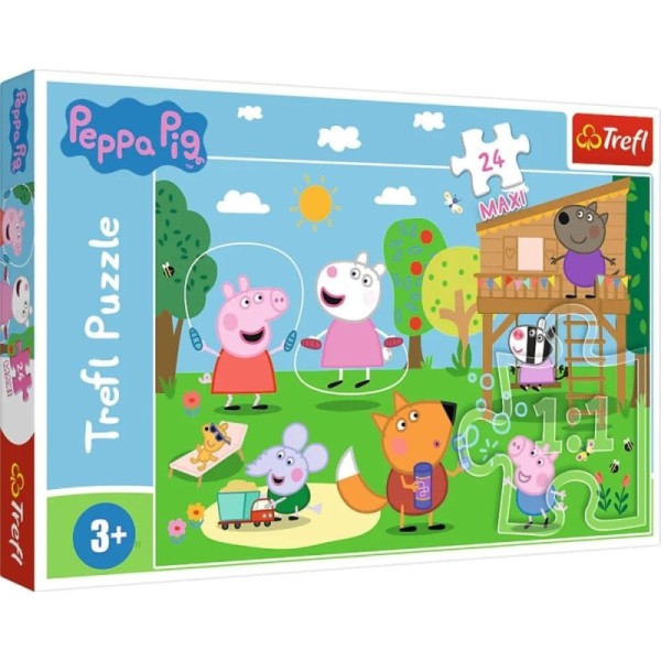 Puzzles 24 Maxi Fun in the grass Peppa Pig 14342