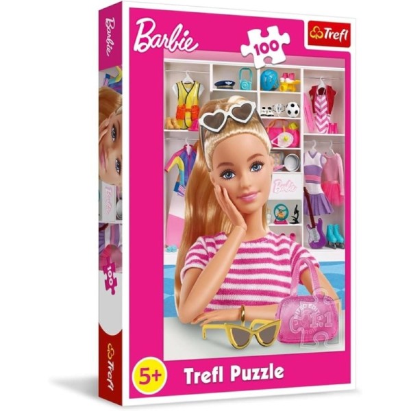 PUZZLES 100 MEET BARBIE1 16458