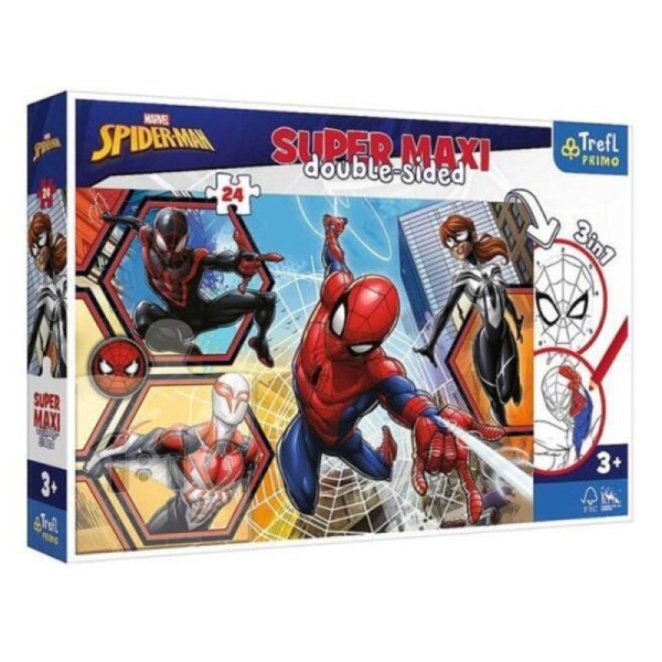 Puzzle 24 super maxi spideman 41006