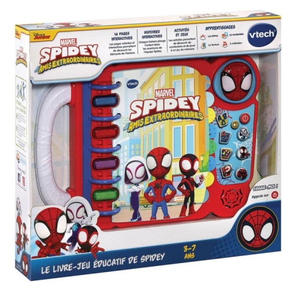 Spidey - Le livre-jeu éducatif de Spidey VT552305