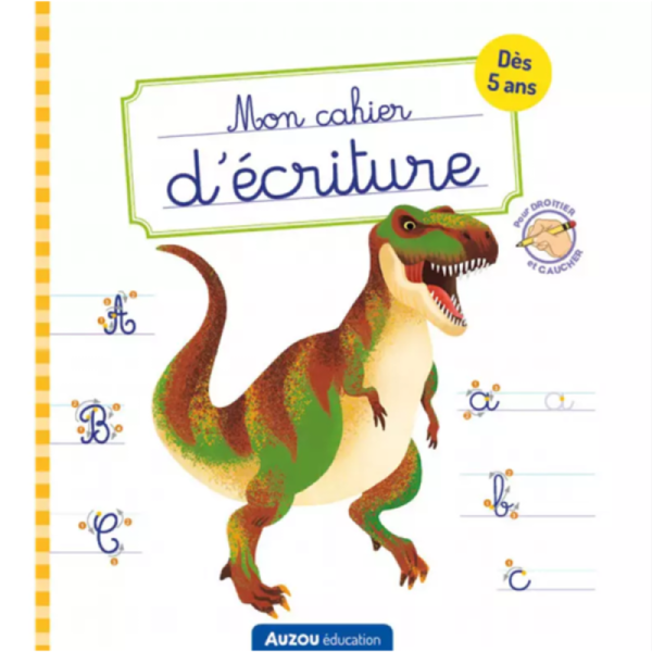 Mon cahier d'ecriture dinosaures 506069