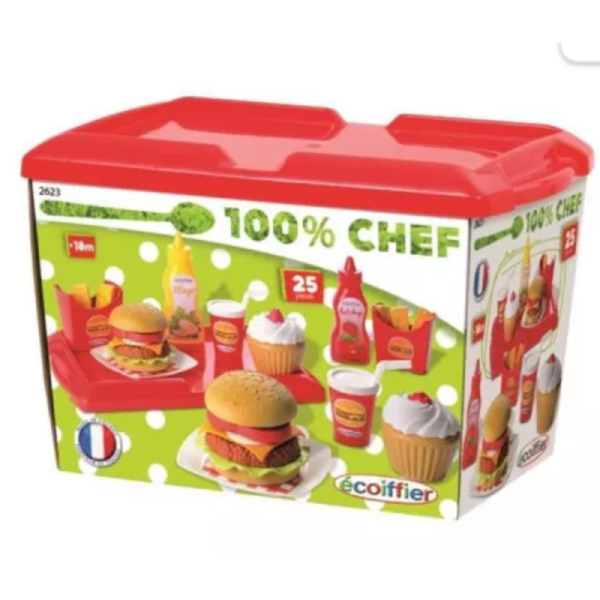 Coffret Plateau Hamburger 2623