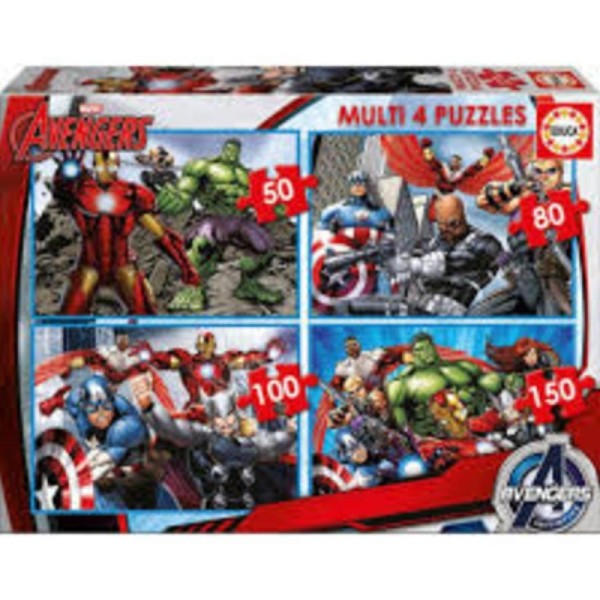 Multi-4-Puzzles Avengers 16331