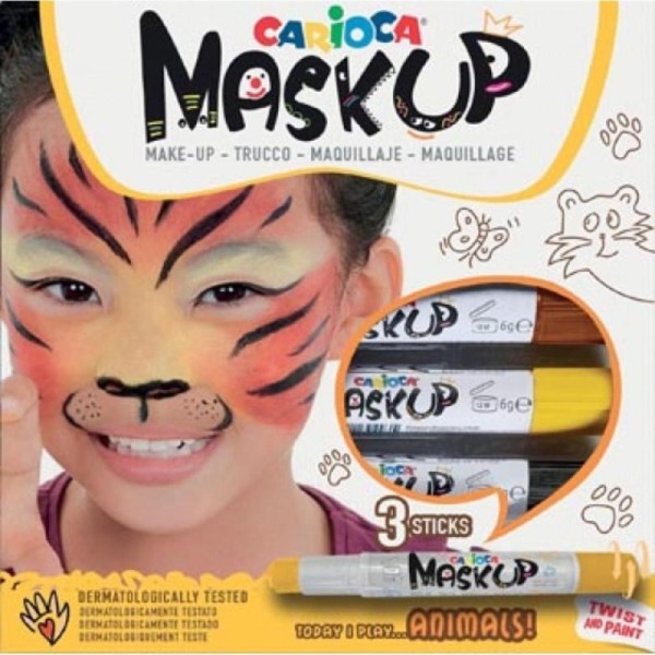 Stick maquillage Mask Up Animals 3 pièces - 43048