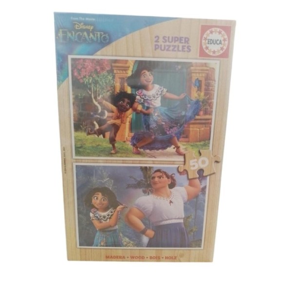 Puzzle 2*25 Encanto Disney Madera