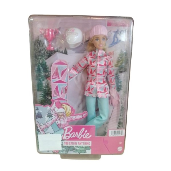 Poupée Barbie Snowboardeuse MTHCN32