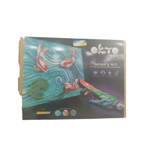 diy 3d set peinture creatif carpe koi 3d 10002