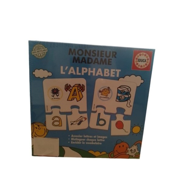 L'Alphabet Monsieur Madame - Jouet educatif