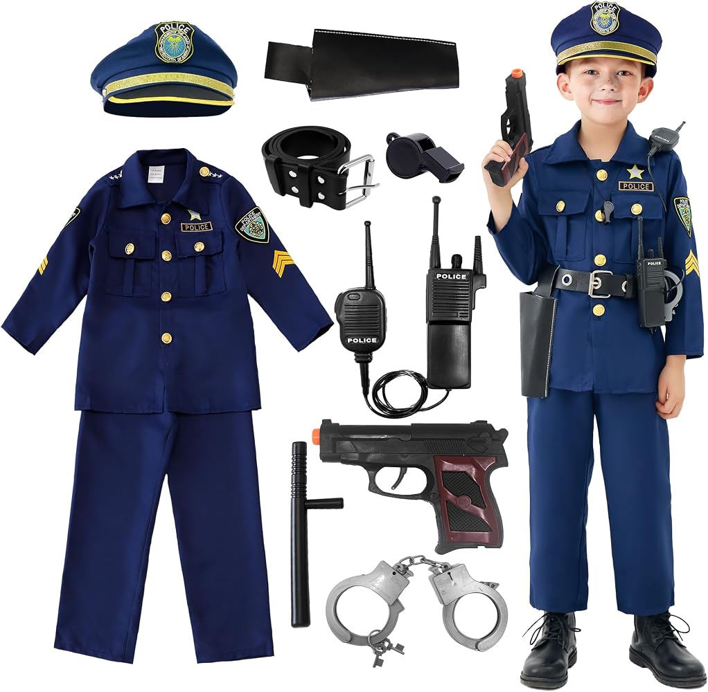 [1650568416] Deguisement police B0016A