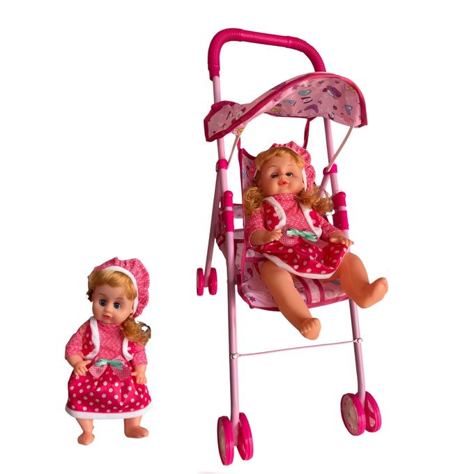 [1650568448] Poupee musicale av poussette HX333D
