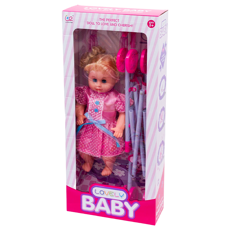 [1650568450] Poupee av poussette en coffret YL1298