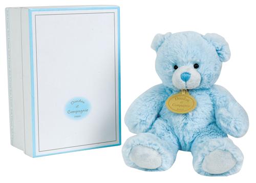 [1650568482] Pelluche musicale av acc en coffret bleu 7997A