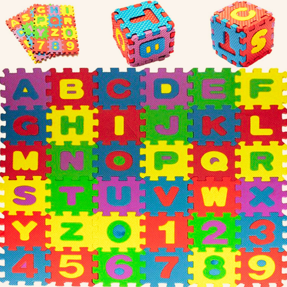 tapis en mousse puzzle 4541