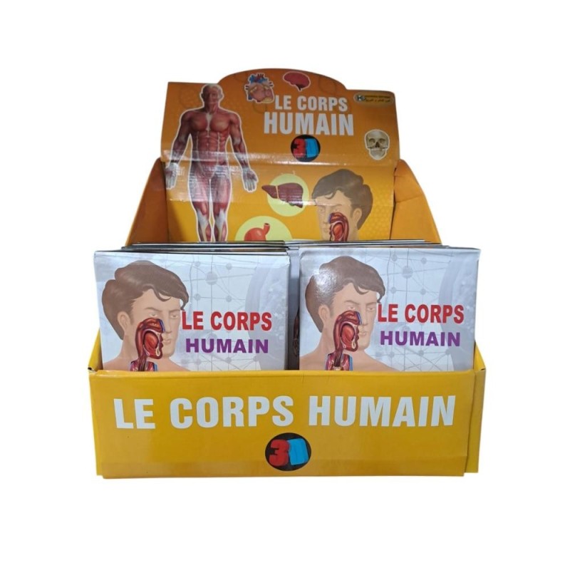 le corps humain pop-up livre la003