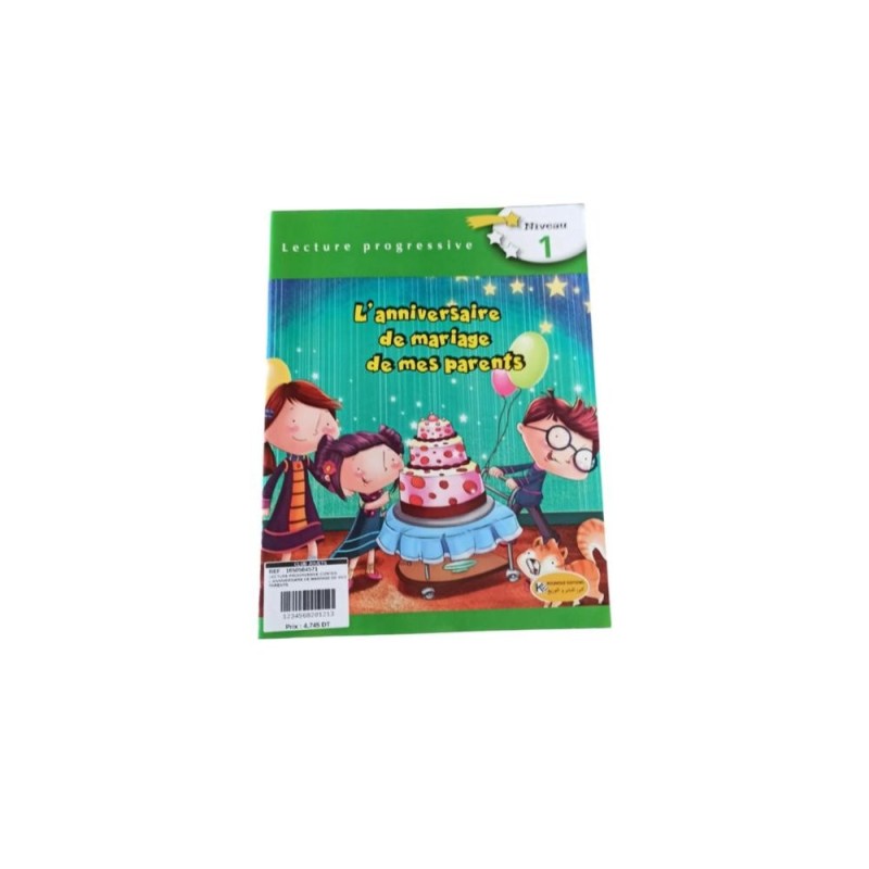 [1650564571] LECTURE PROGRESSIVE CONTES L'ANNIVERSAIRE DE MARIAGE DE MES PARENTS