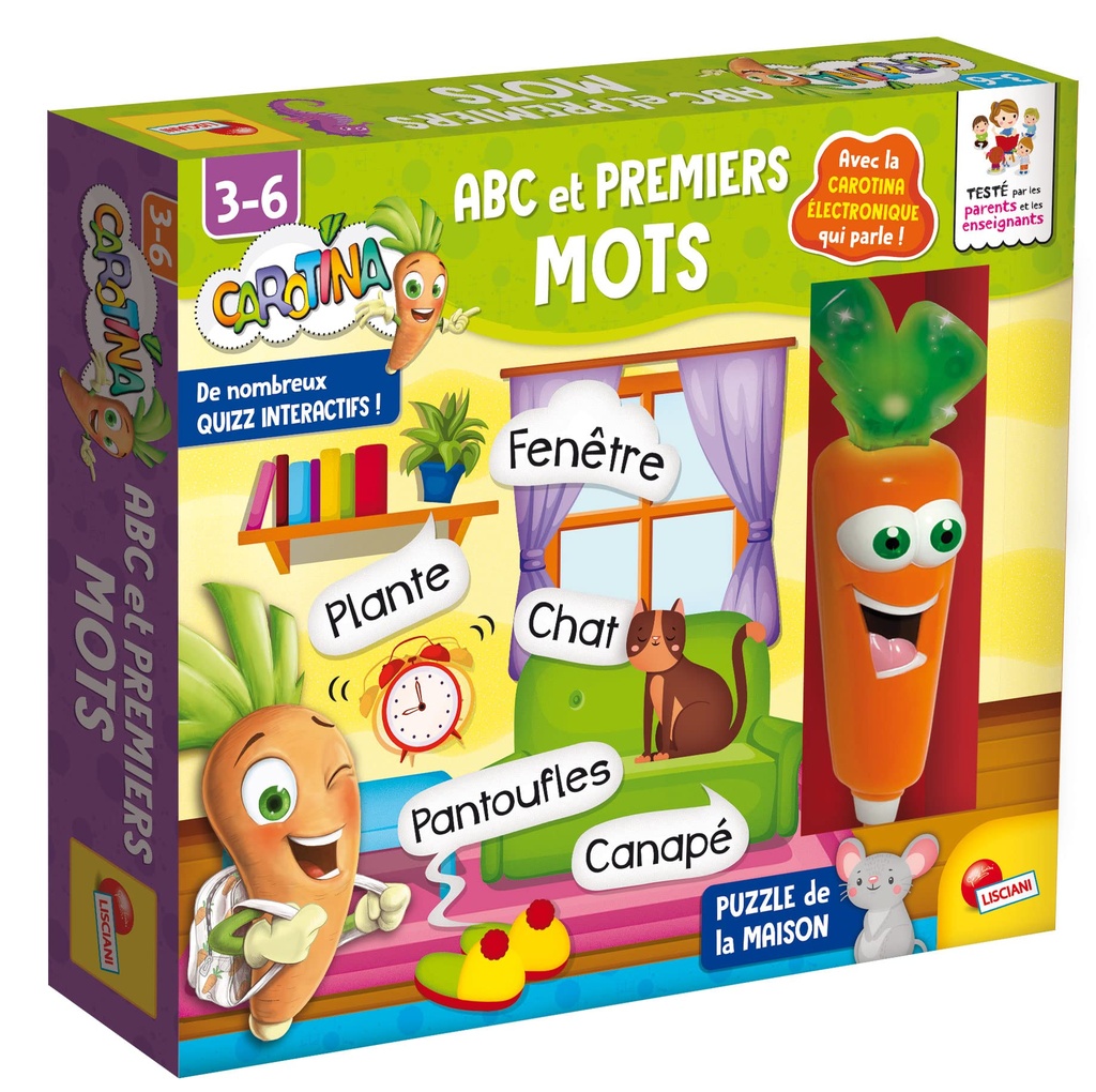 [1001221] Jeu éducatif parlant Carotina la joyeuse ferme LISCIANI EX79988