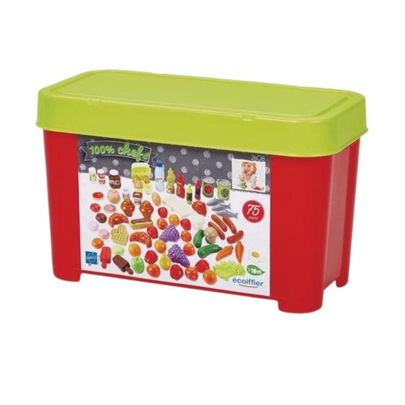 [110188014] Coffret aliments jouet pour enfants Ecoiffier 2608