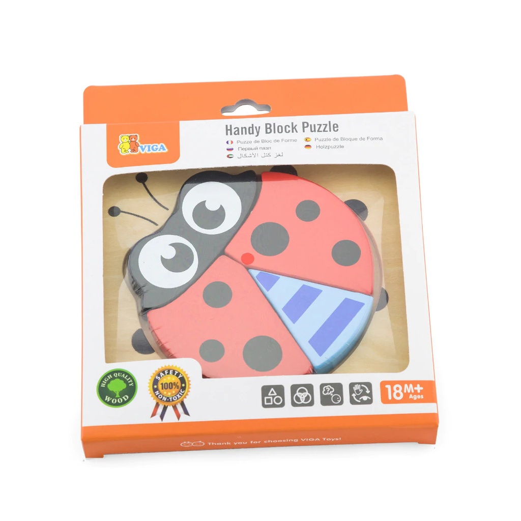 Handy Block Puzzle - Ladybird VG50170