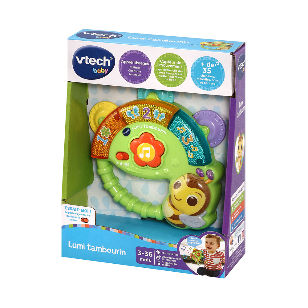 [1650553915] Lumi Tambourin â€“ P'tit Tambourin VT117605 â€“ Vtech