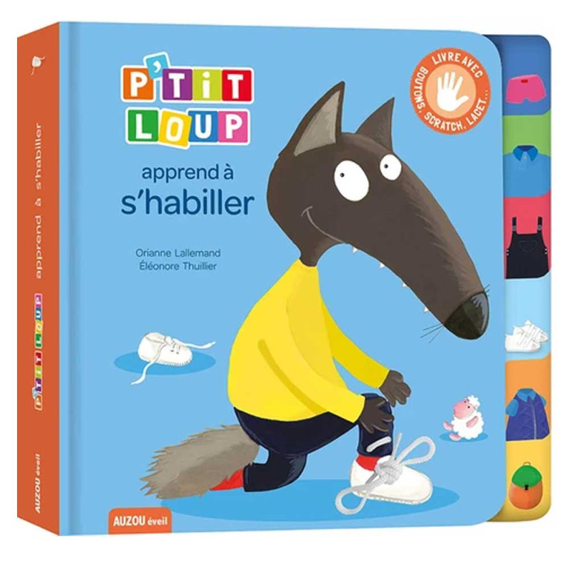 P'TIT LOUP APPRENDà€S'HABILLER - NE 99071