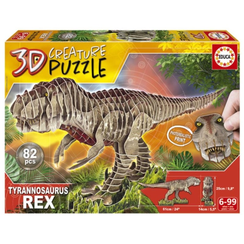 [1650554810] Puzzle 3D T-Rex 19182