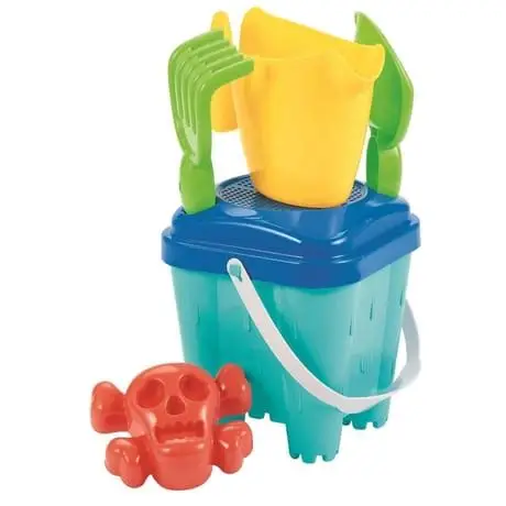 [1650555523] BOX Seau garni chateau fort 15 cm 25619
