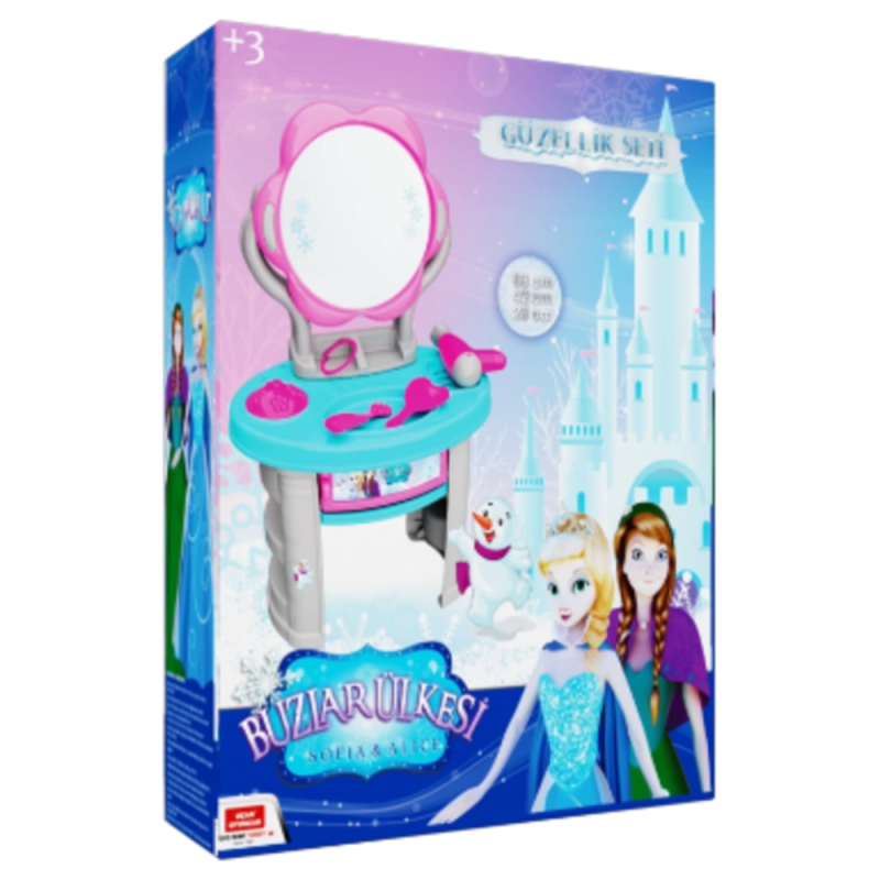 [1650555694] coiffeuse avec accessoires tr123
