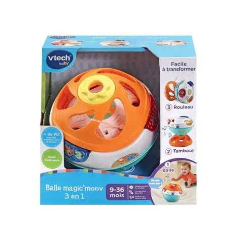 [1650556469] Balle magic'moov 3 en 1 vt509005
