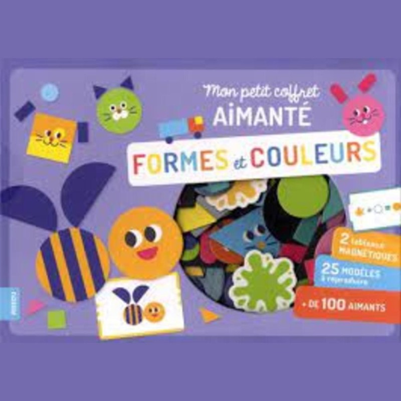 [1650556760] Mon petit coffret aimante - formes et couleurs 507097